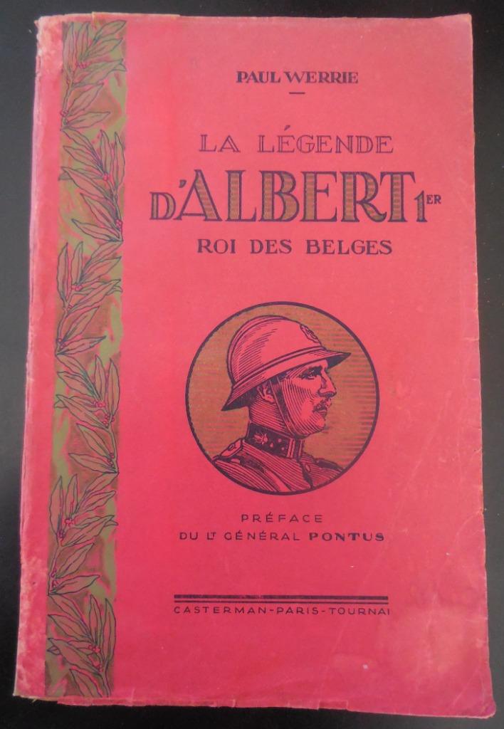 La Légende d'Albert 1er Roi de Belgique - Werrie - Hergé, Enlèvement ou Envoi, Utilisé