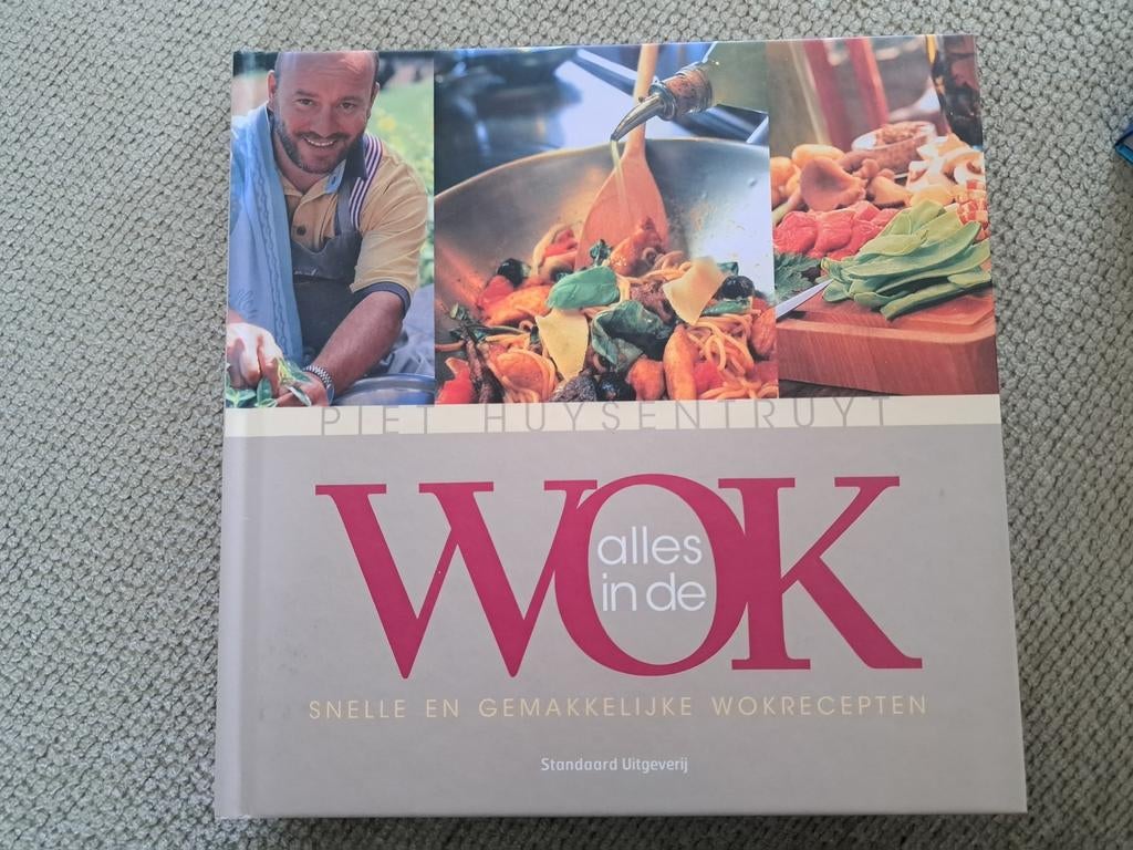 Piet huysentruyt Alles in de wok, Enlèvement, Comme neuf