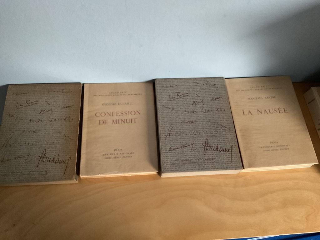 2 boeken  “grand prix des meilleurs romans du demi sciècle”, Ophalen of Verzenden