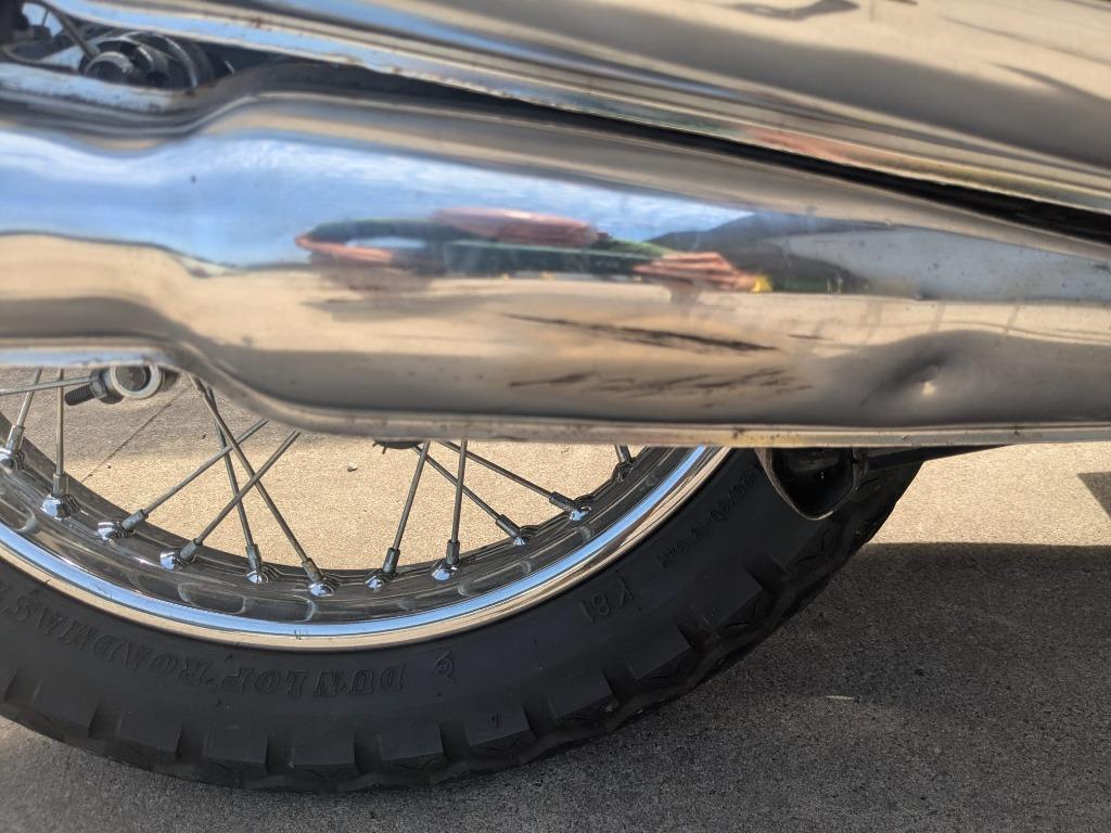 Originele 4 in 4 uitlaat CB500 four, Motos, Pièces | Honda, Utilisé, Enlèvement ou Envoi