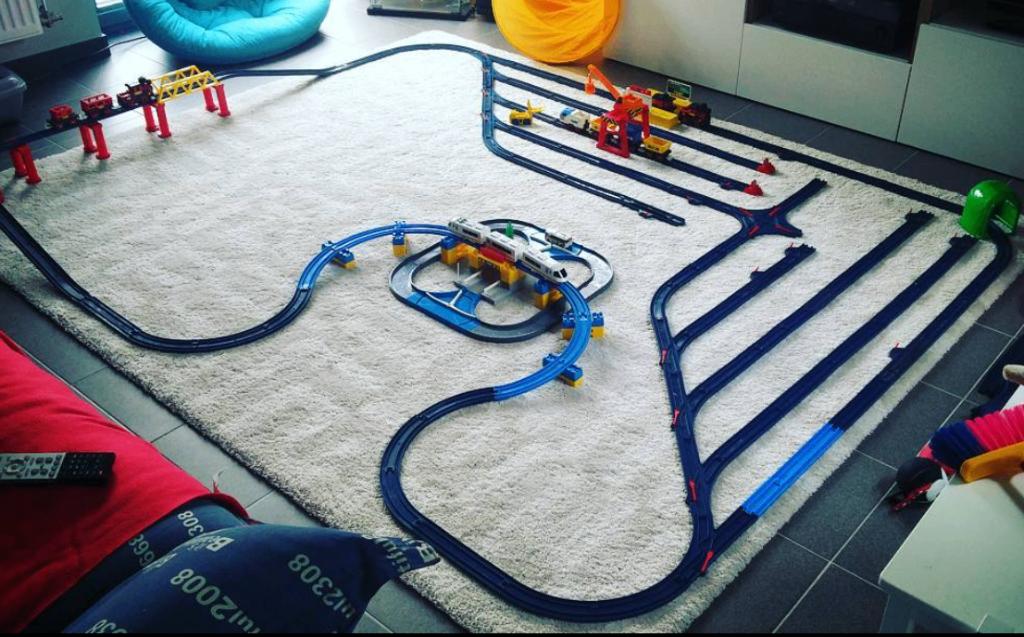 Vintage Tomy Treinen op batterij, Ophalen, Gebruikt
