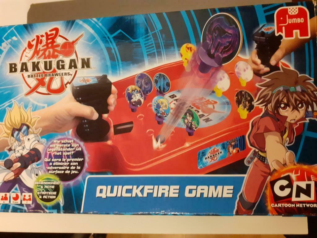 gezelsschapsspel Bakugan Quickfire Game, Hobby en Vrije tijd, Een of twee spelers, Ophalen, Gebruikt, CN