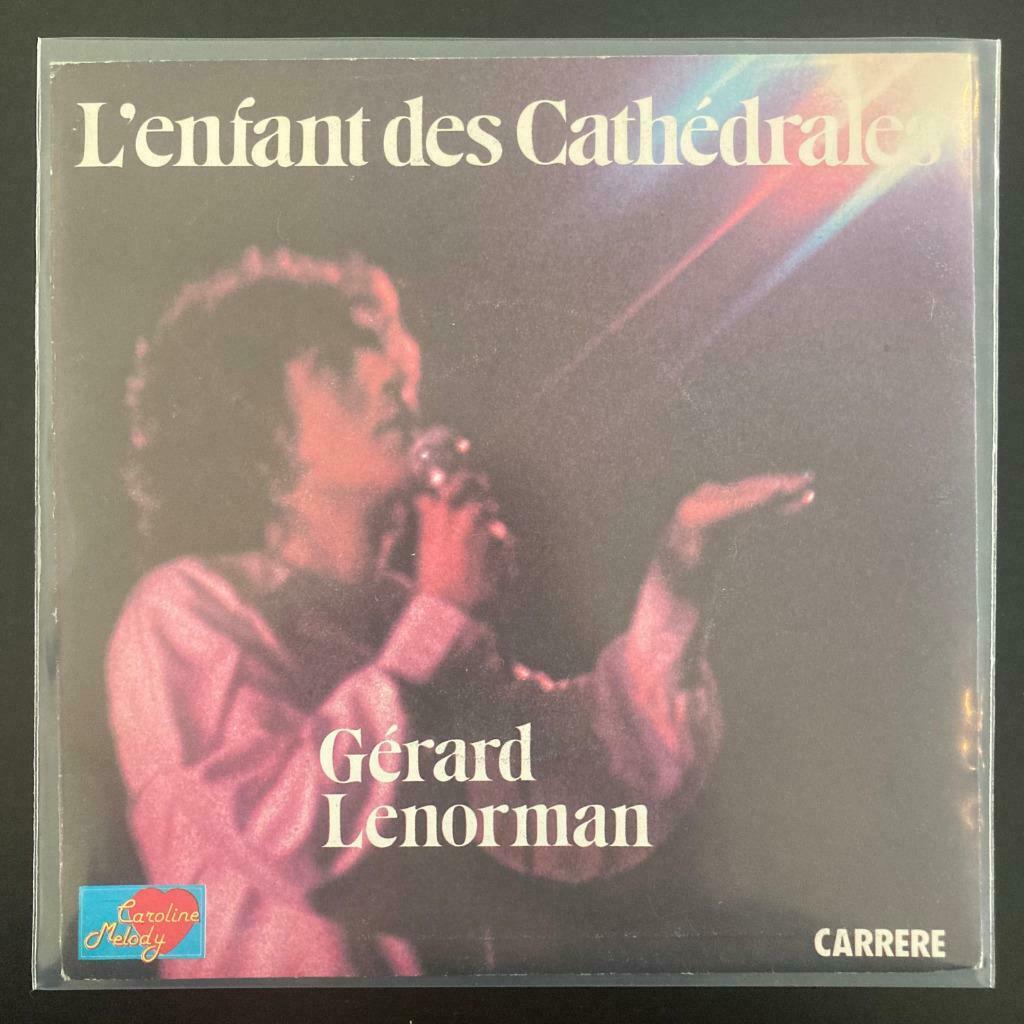 7" Gérard Lenorman - L'Enfant Des Cathédrales VG+, Envoi, 7 pouces, Pop, Single