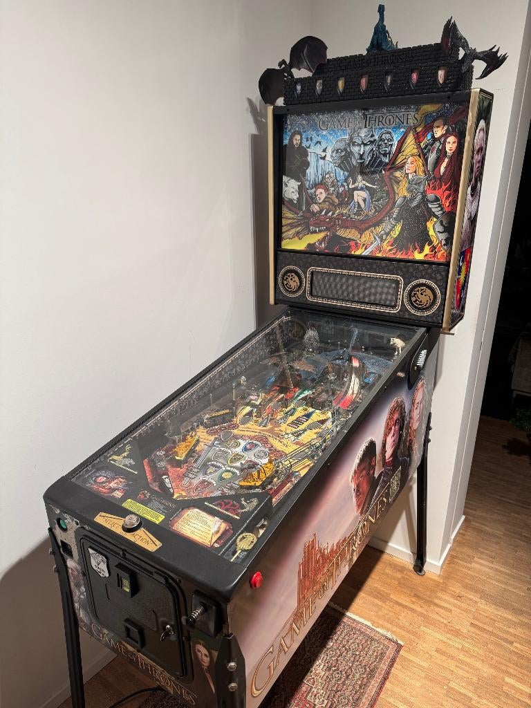 Flipperkast Game of Thrones Pro COLORDMD, Verzamelen, Automaten | Flipperkasten, Ophalen, Stern, Zo goed als nieuw, Dot-matrix