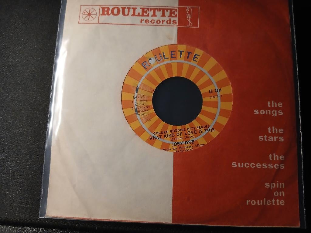 Joey Dee  ‎– What Kind Of Love Is This' 7 " Popcorn ", 7 inch, Single, Ophalen of Verzenden, Zo goed als nieuw