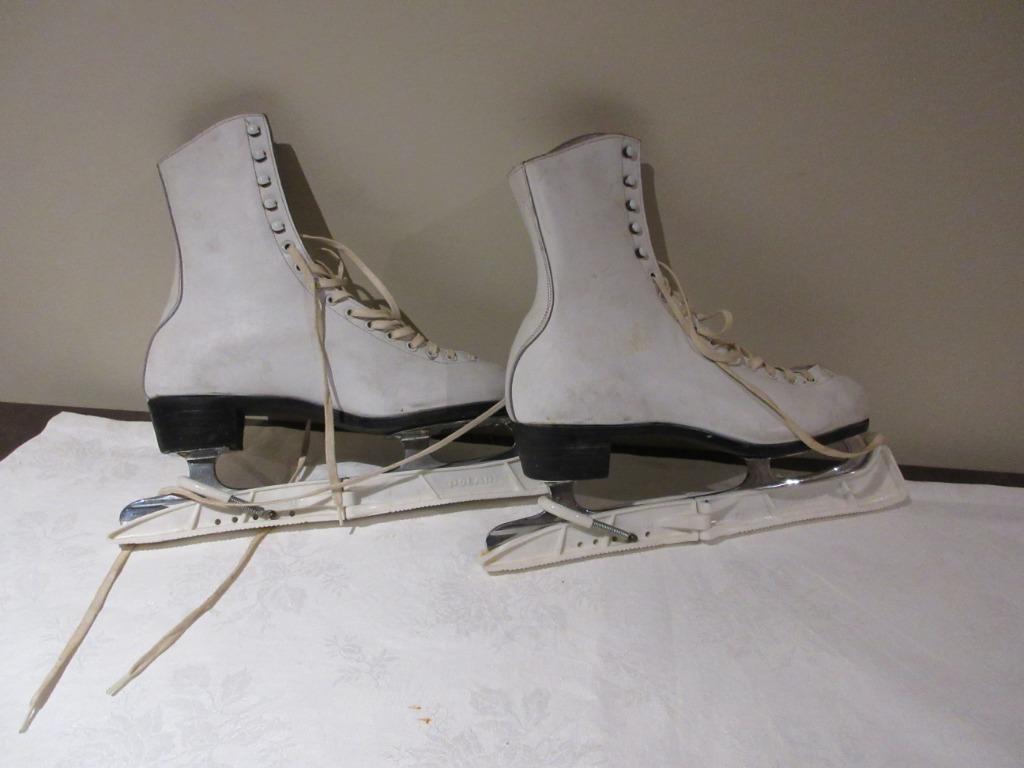 Oude ijsschaatsen schaatsen POLAR 25 cm Ice Star M Edelstahl, Sport en Fitness, Ophalen