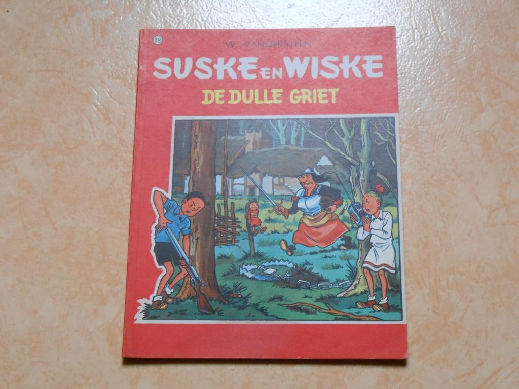 Suske en wiske 78 De dulle griet 1967 1 ste druk. Mat., Willy Vandersteen, Eén stripboek, Nieuw, Ophalen of Verzenden