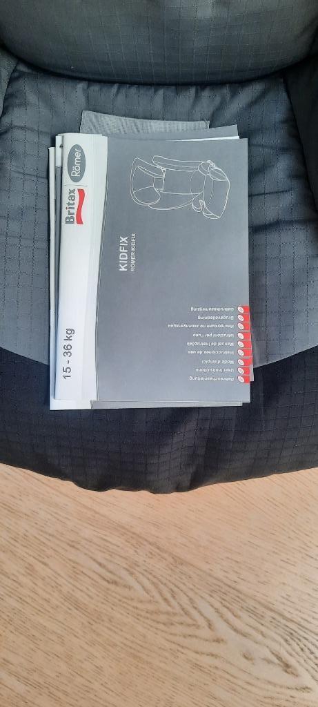 Römer Britax autostoel Kidfix 15-36 kg, Romer, Dossier amovible, Enlèvement, Isofix