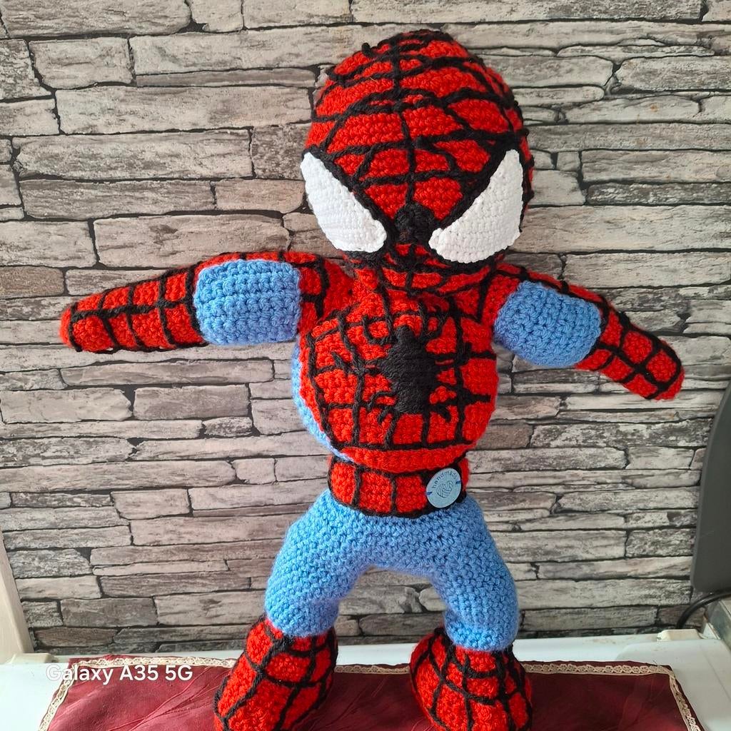 Spiderman handwerk 50cm groot, Ophalen of Verzenden, Nieuw