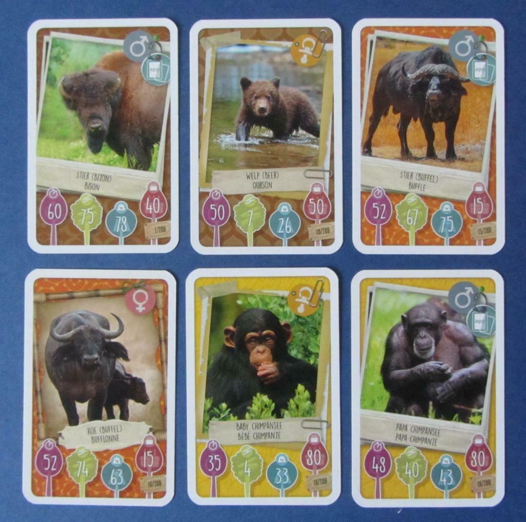 Mijn dierenpark - kaartjes -Stickers - Delhaize, Verzamelen, Overige supermarkten, Ophalen of Verzenden