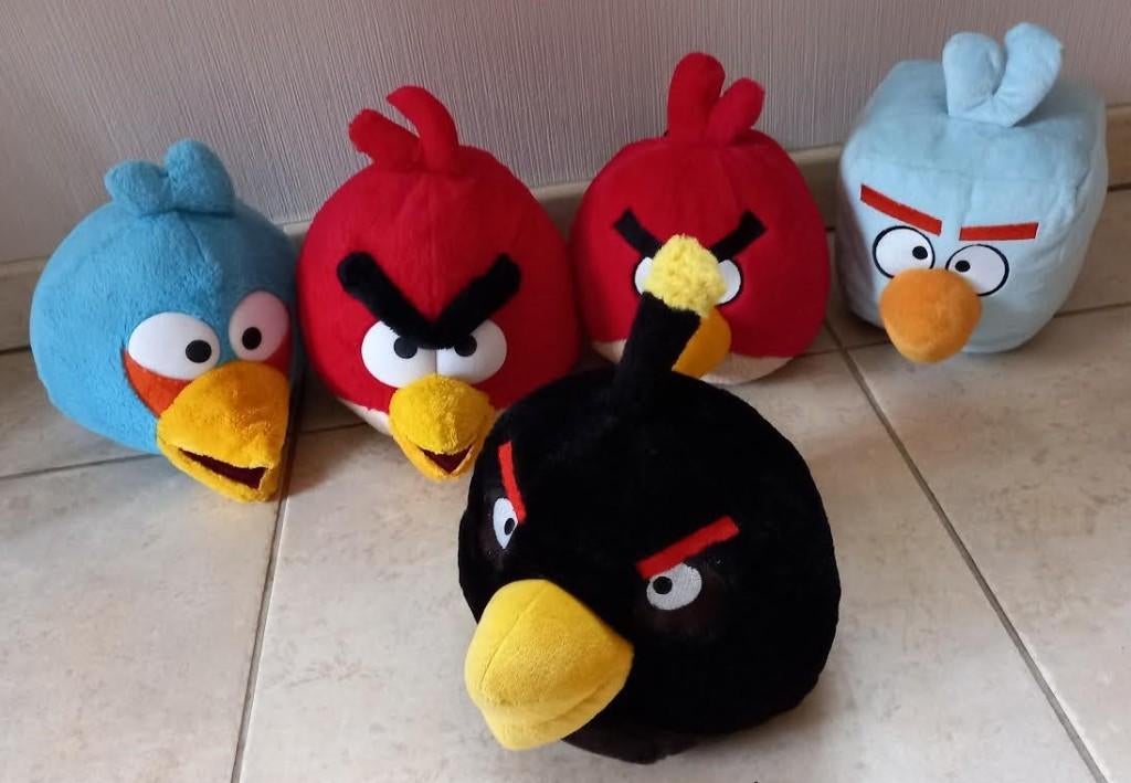 Knuffel angry birds, Kinderen en Baby's, Speelgoed | Knuffels en Pluche, Ophalen of Verzenden, Zo goed als nieuw