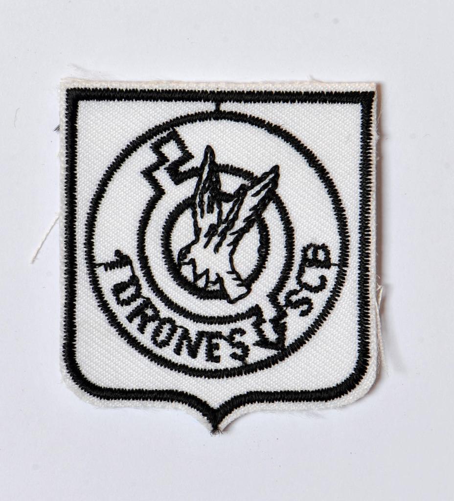 1 Drones SCB - insigne, Verzamelen, Verzenden, Landmacht, Embleem of Badge