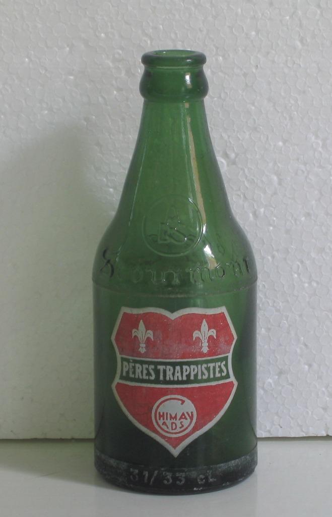 BOUTEILLE DE BIÈRE CHIMAY ABBAYE DE SCOURMONT (154), Collections, Marques de bière, Enlèvement, Utilisé, Bouteille(s), Autres marques