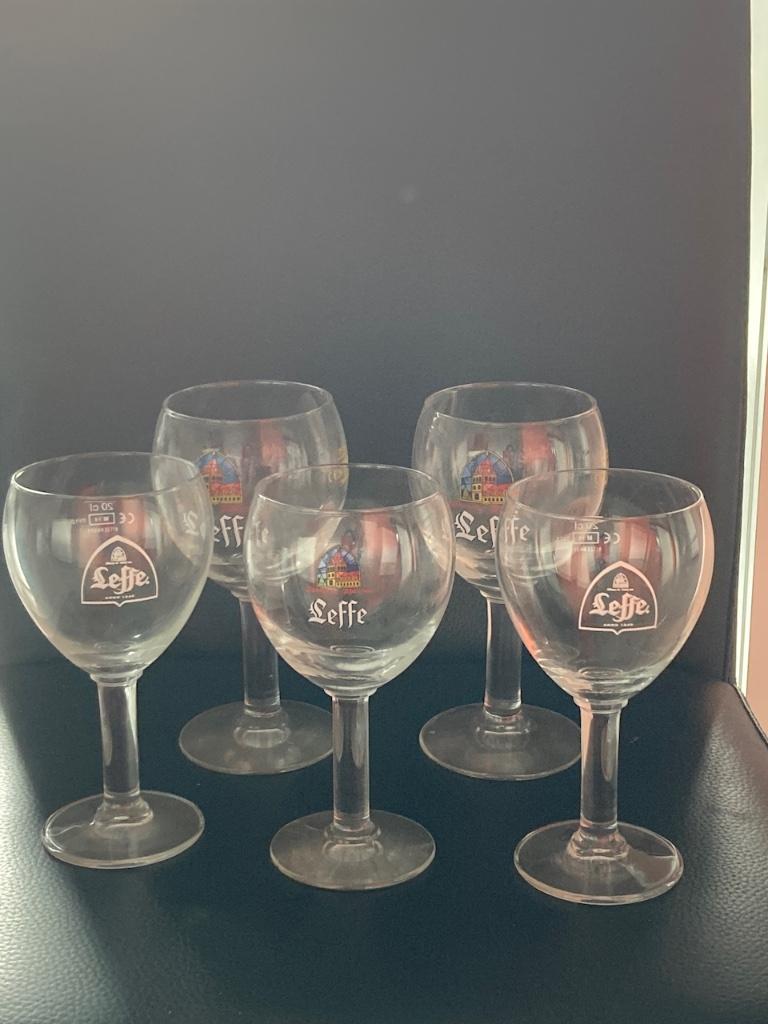 Leffe glazen. Perfecte staat, Ophalen of Verzenden, Nieuw, Bierglas