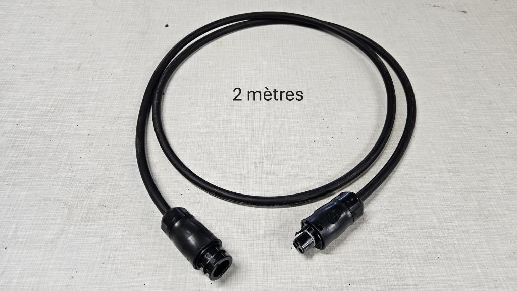AC Câble BC01 extension 2m Onduleur Inverter M/F, Bricolage & Construction, Panneaux solaires & Accessoires, Neuf, Autres types