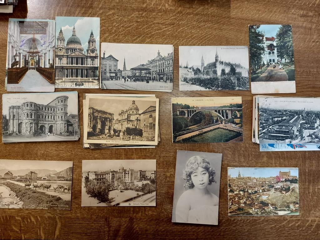 Lot de cartes postales étrangères de 1905 à..., Enlèvement ou Envoi, Affranchie