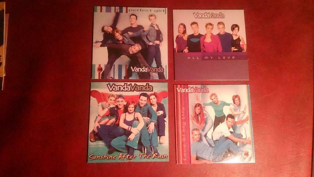 vanda vanda cd singles, Ophalen of Verzenden