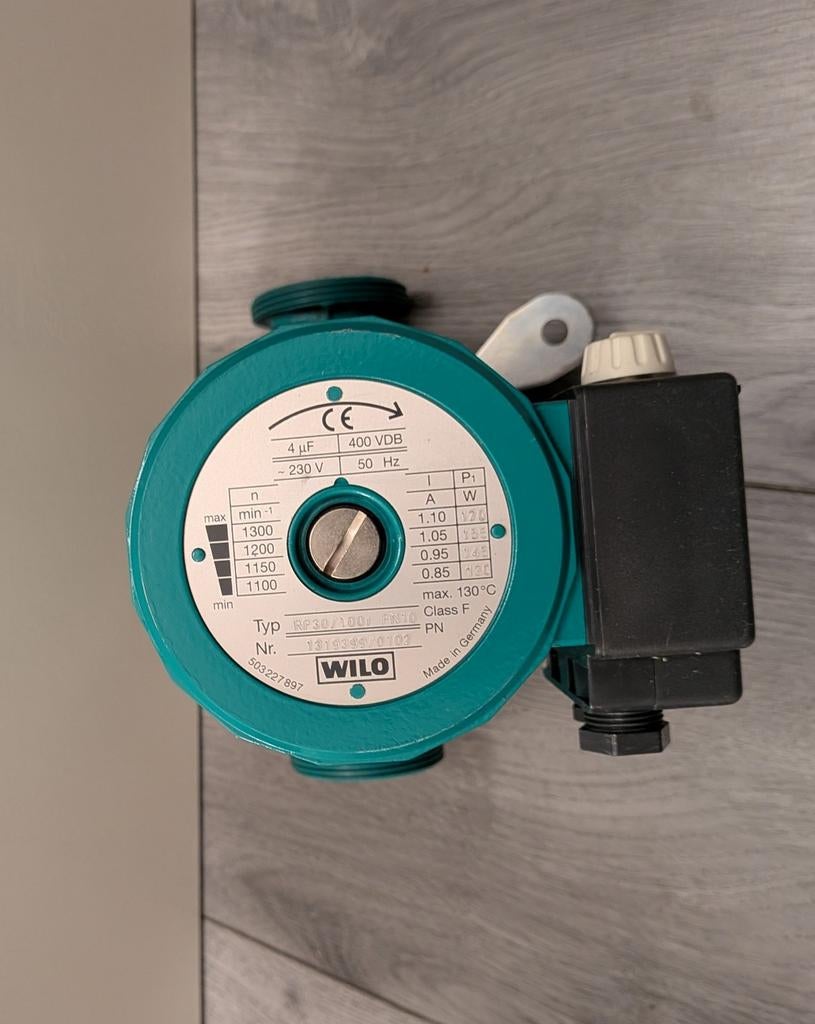 Pompe Wilo RP30/100r neuf, Enlèvement