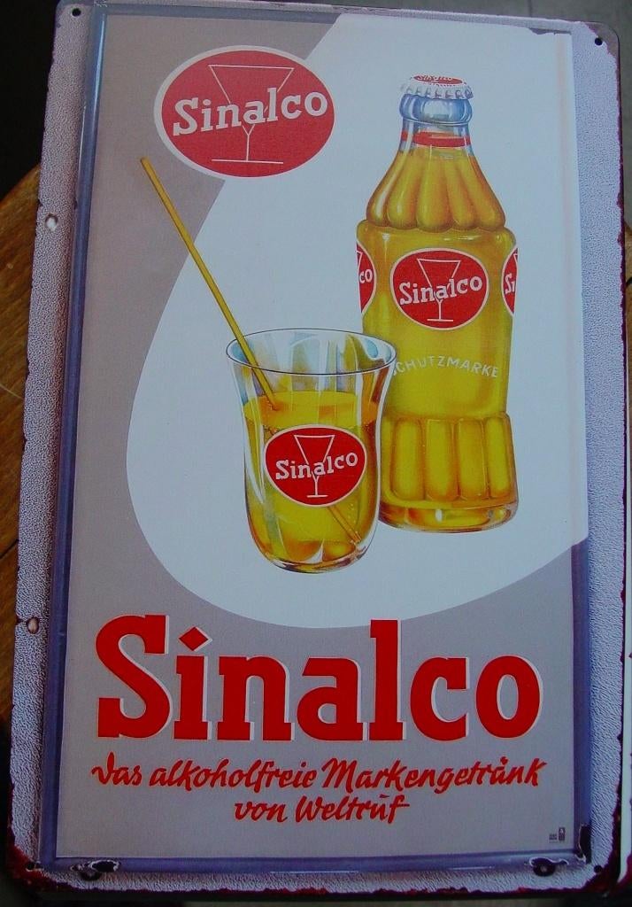 SINALCO REKLAME METAAL, Verzamelen, Ophalen of Verzenden