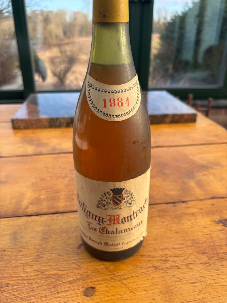 Puligny-Montrachet 1er Cru 1984, Neuf, Pleine, Vin blanc, Enlèvement