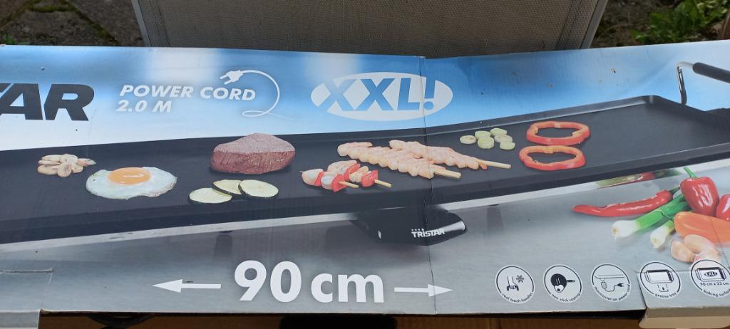 Plancha XXL TRISTAR, Electroménager, Enlèvement, Comme neuf, Gril de table
