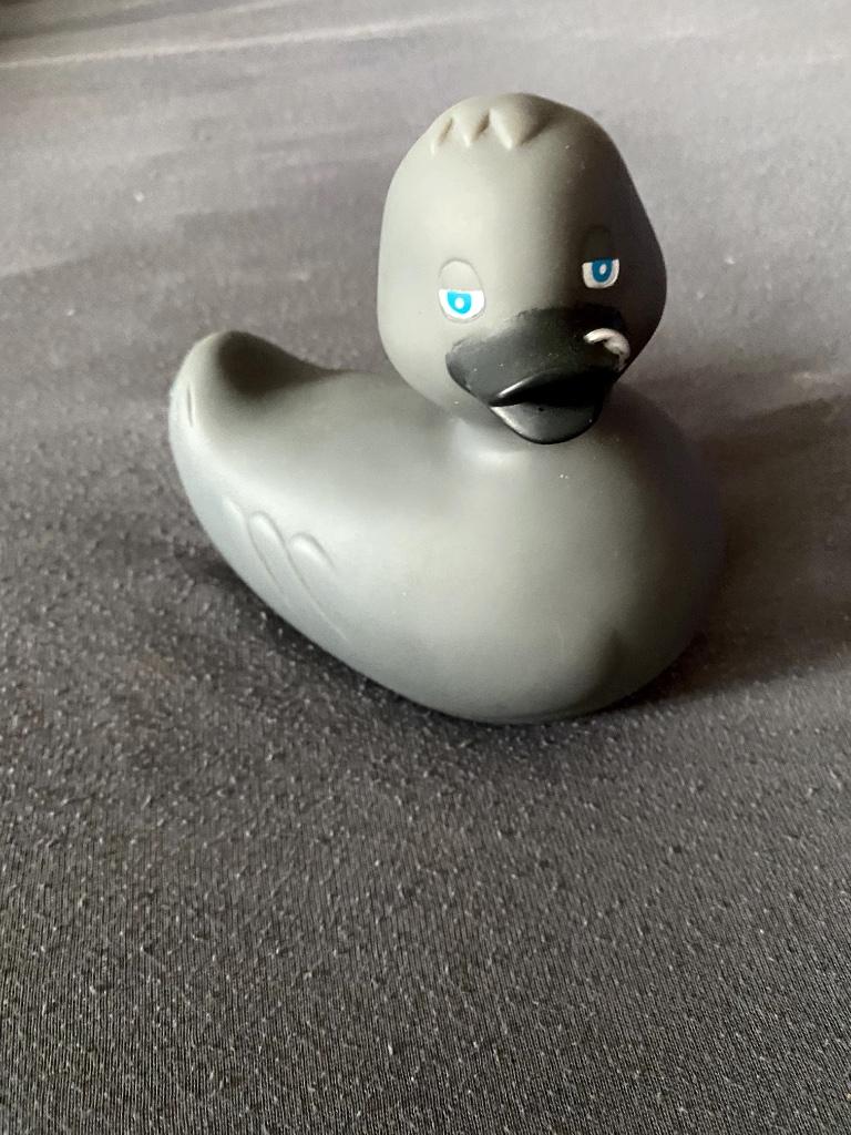 Rock duck 'Gray' Rubba Duck, Ophalen of Verzenden, Gebruikt