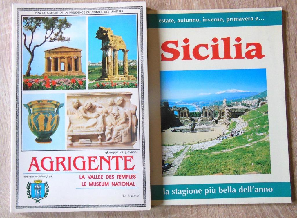 Deux livrets touristiques sur la Sicile, Envoi, Neuf, Europe, Guide ou Livre de voyage