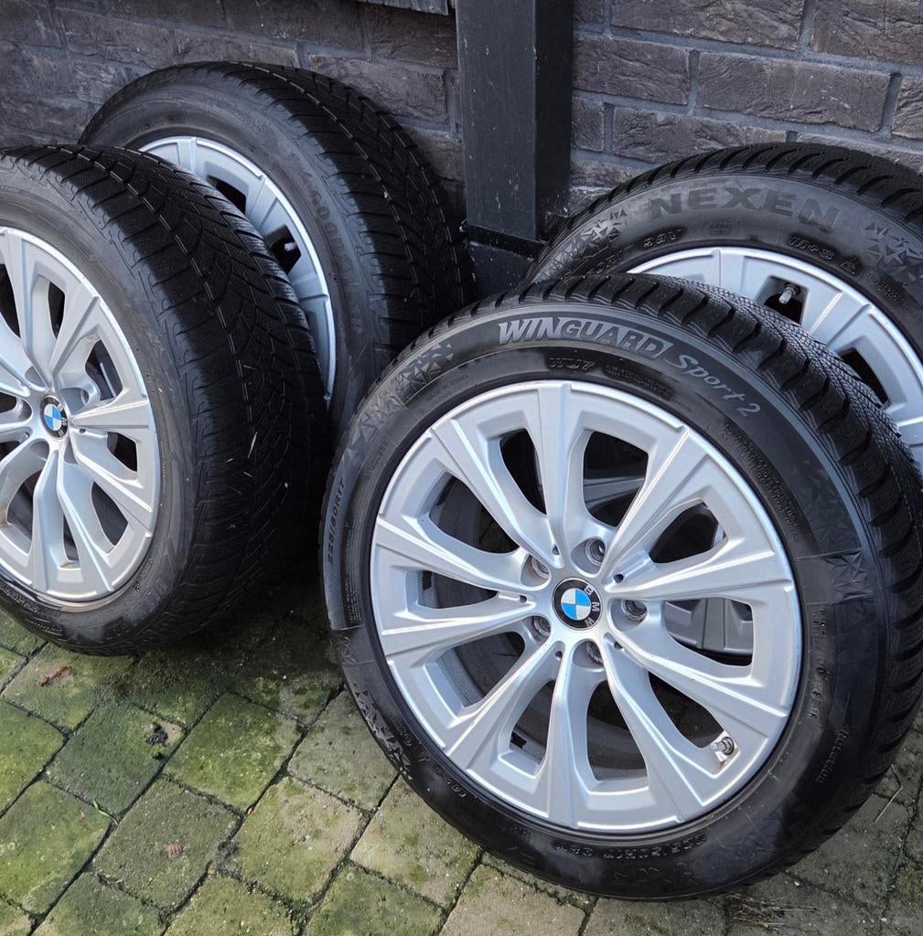 Jantes BMW G20/21 225 50 17 avec TPMS prix négociable, Ophalen, Gebruikt, Velg(en)