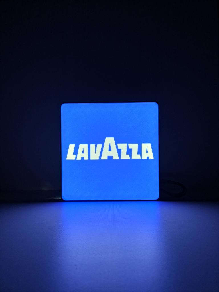 Lavazza koffie LED lamp / lightbox, Led-lamp, Modern, Industriële, Minder dan 30 watt, Nieuw