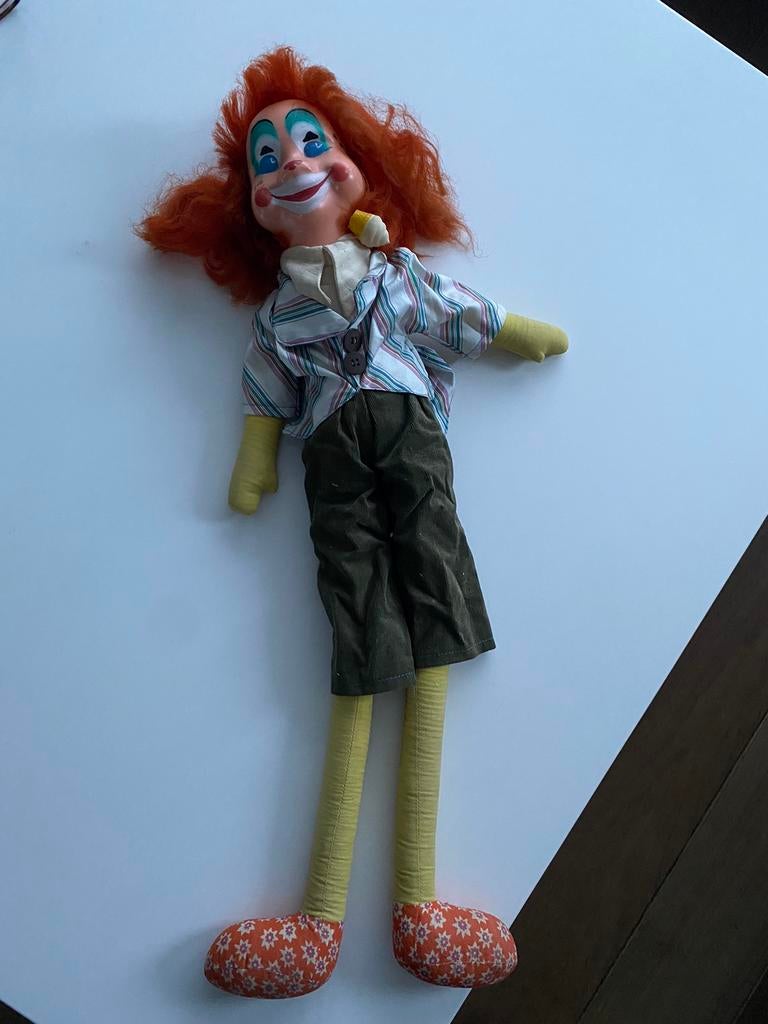 Vintage clown pop, Antiek en Kunst, Ophalen of Verzenden