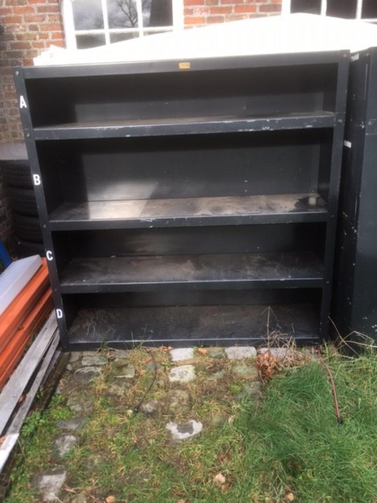 Magazijnkasten extra stevig 150 x 150 x 41 D 3mm dik, Ophalen, Gebruikt