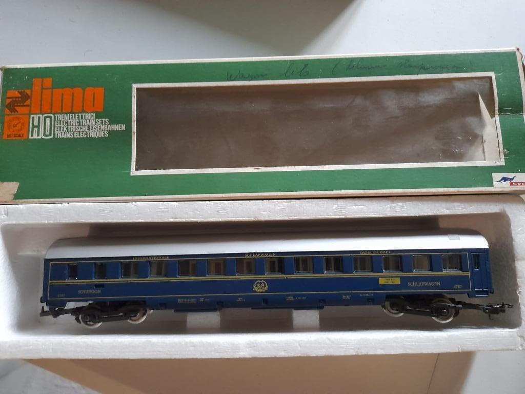14 Lima 9203 Slaapwagen CIWL, Hobby en Vrije tijd, Verzenden, Zo goed als nieuw, Wagon, Lima