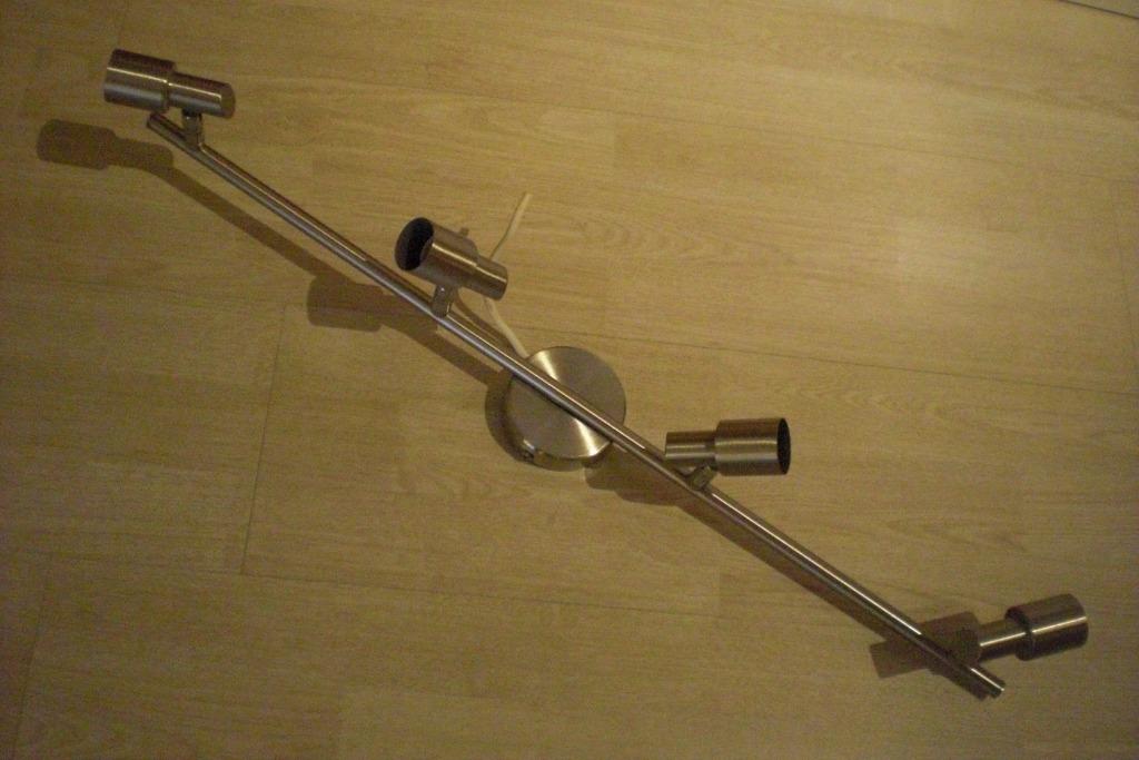 RVS/Inox lichtarmaturen GU10 220V, Ophalen of Verzenden, Gebruikt, Metaal
