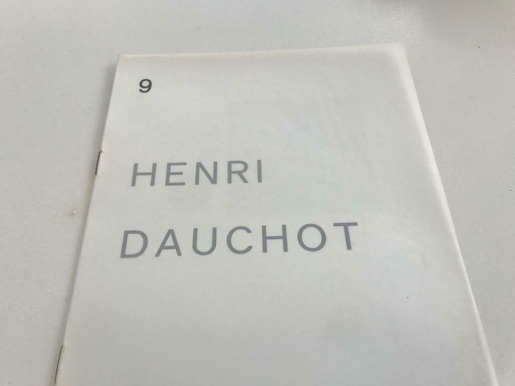 Henri Dauchot Sculptures les contemporaines catalogus, Ophalen of Verzenden, Zo goed als nieuw, Beeldhouwkunst