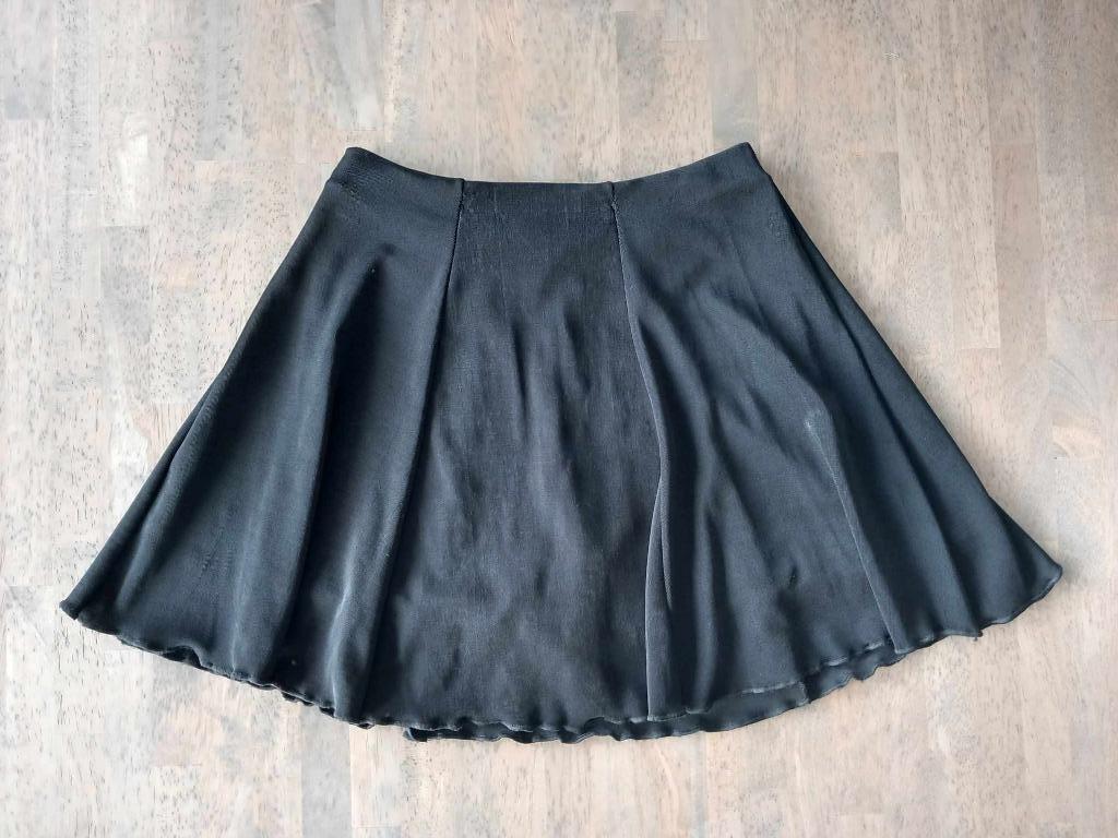 zwarte meisjes rok met broek maat 152, Meisje, Ophalen of Verzenden, Zo goed als nieuw, Jurk of Rok