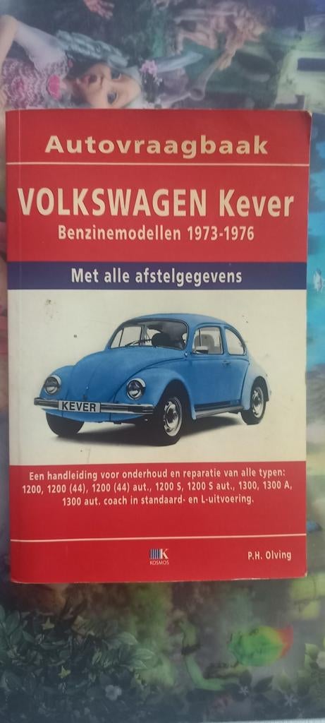 Volkswagen Vw Kever vraagbaak autovraagbaak olving 73/76, Ophalen of Verzenden, Zo goed als nieuw, Volkswagen