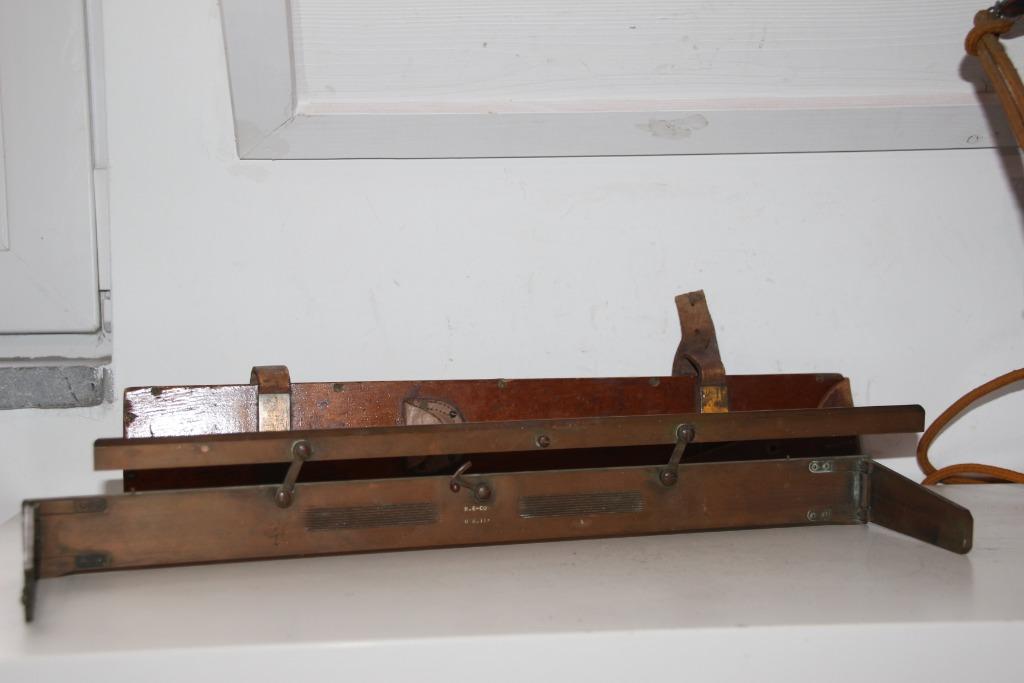 GB WW2 "Cased Map Plotting Tool Alidade R.E-Co MK2", Collections, Envoi, Armée de l'air, Autres types