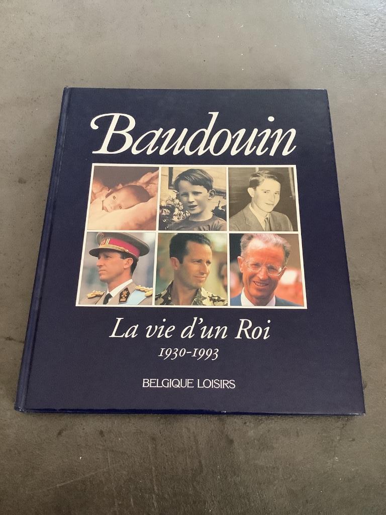 Livre Baudouin la vie d’un roi 1930-1993, Enlèvement ou Envoi, 20e siècle ou après, Utilisé