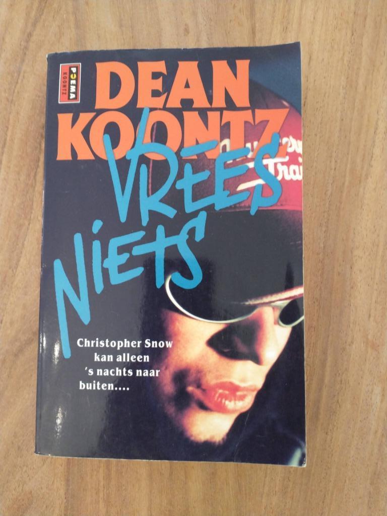 Roman - Vrees niets - Dean Koontz, Ophalen of Verzenden, Gelezen, Dean Koontz