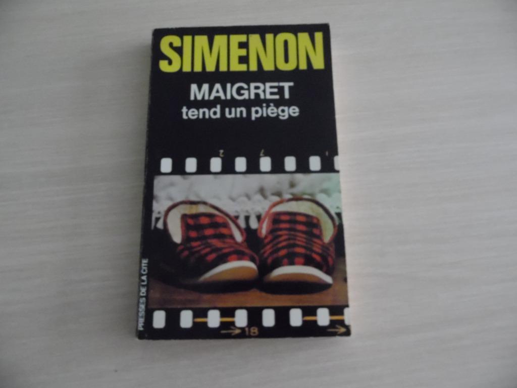 MAIGRET TEND UN PIÈGE       SIMENON, Enlèvement ou Envoi, Comme neuf, Georges Simenon
