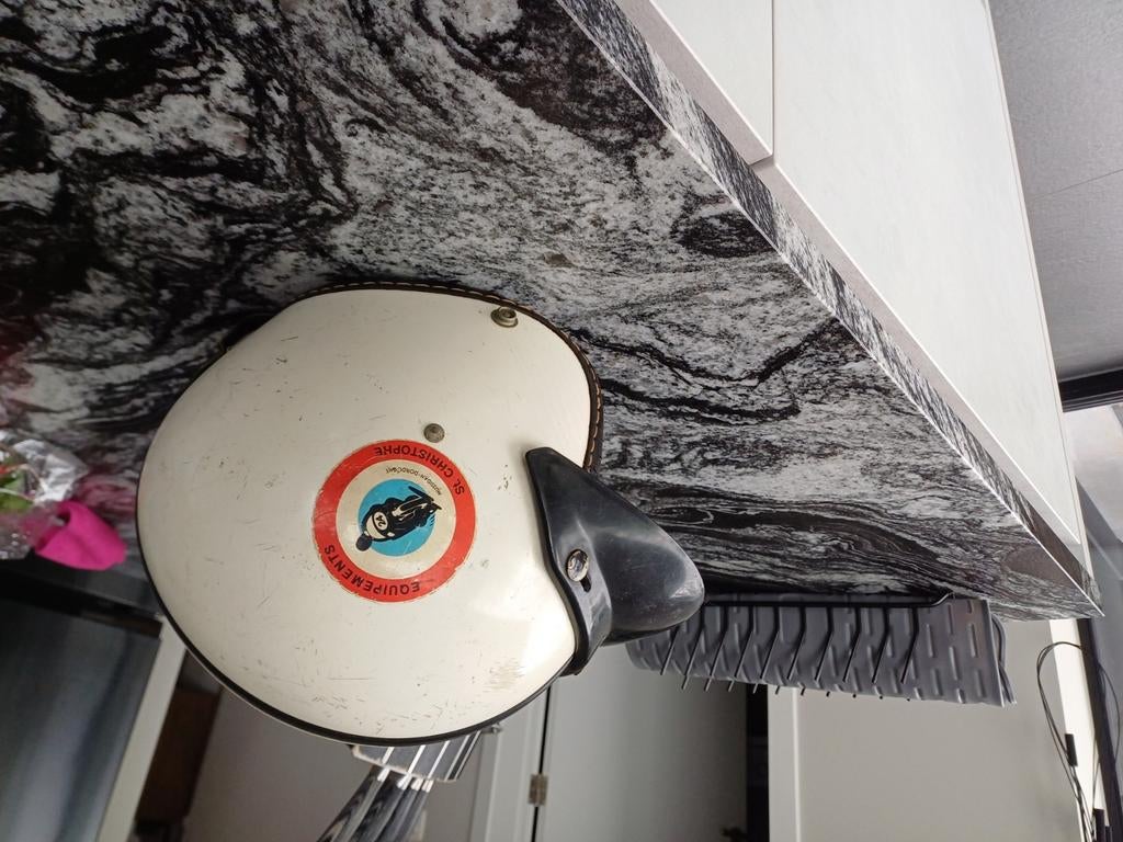 Motorhelm Vintage., Ophalen