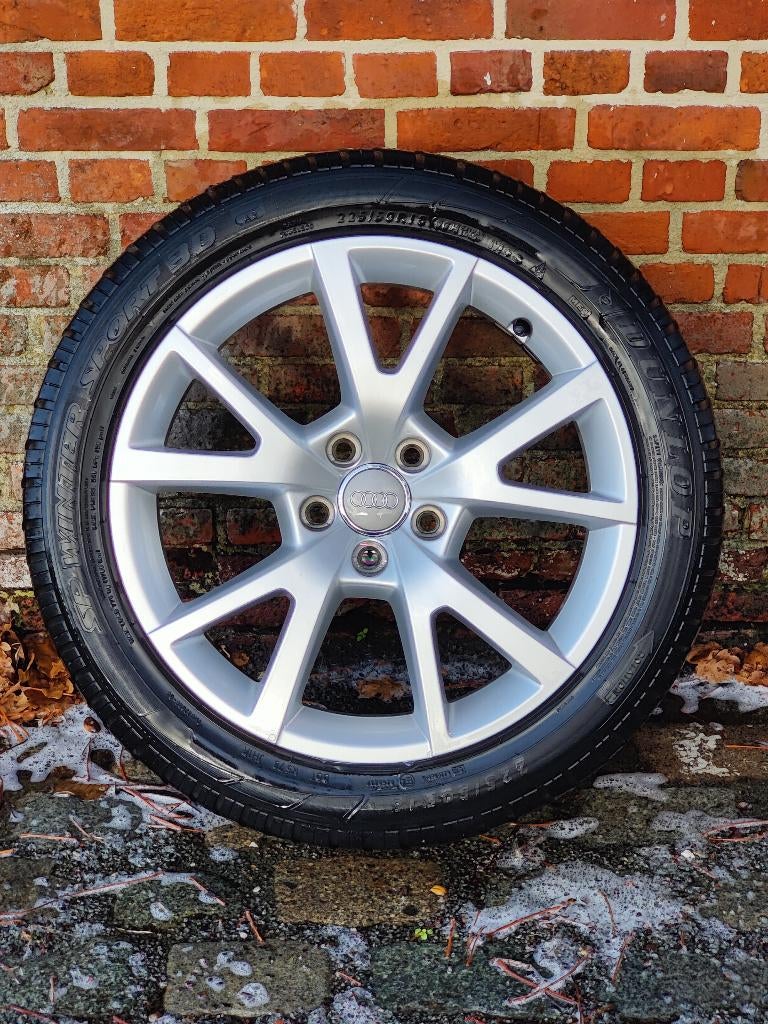Originele Audi Velgen 18", Ophalen, 18 inch, Gebruikt, Velg(en)