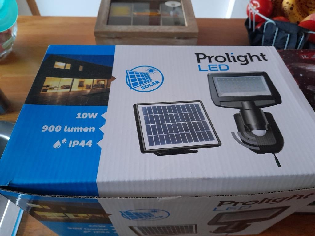 Buitenledverlichting Prolight. Nieuw 60 euro, nu 40 euro., Ophalen, Zonne-energie, Kunststof, Minder dan 50 watt