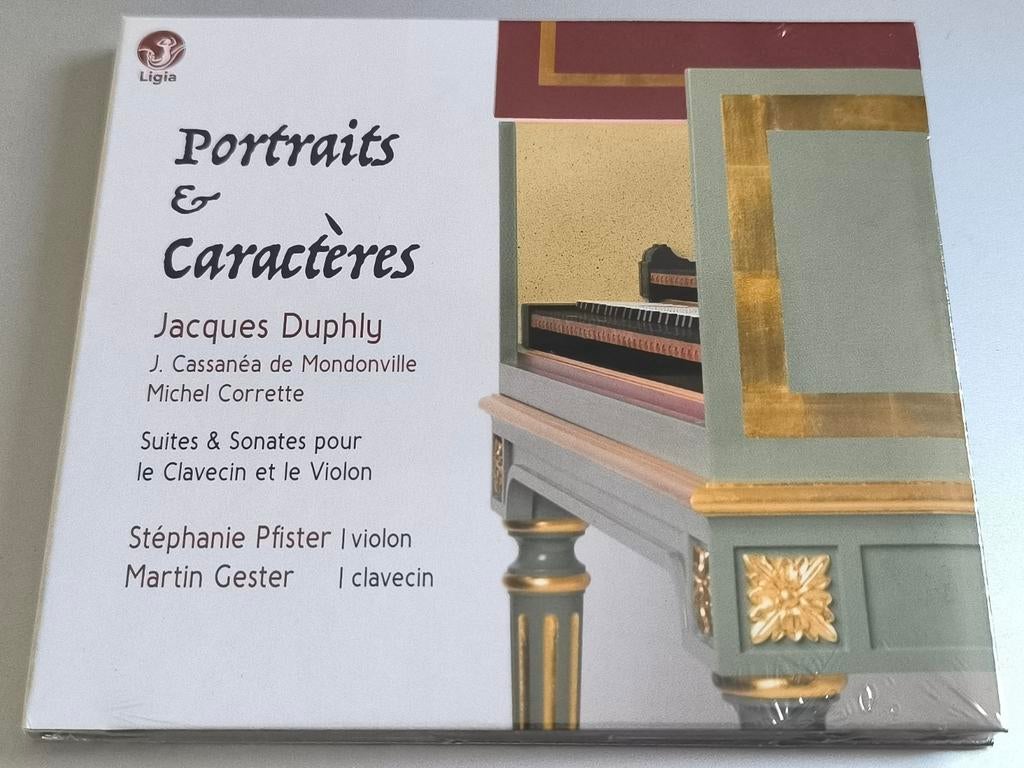 CD Portraits et Caracteres, Jacques Duphly, Enlèvement ou Envoi, Neuf, dans son emballage