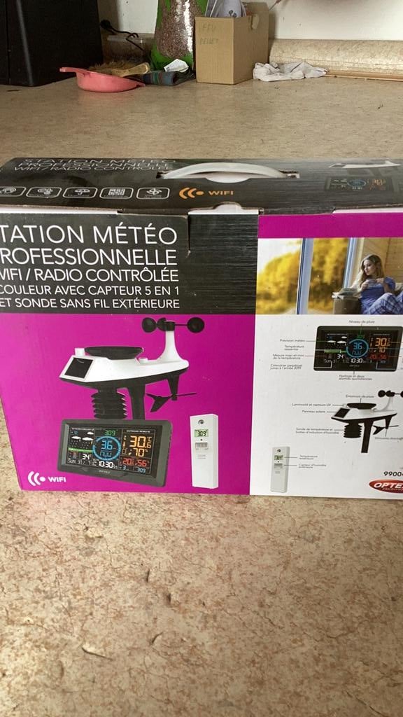 Weerstation te koop, Ophalen, Zo goed als nieuw, Weerstation