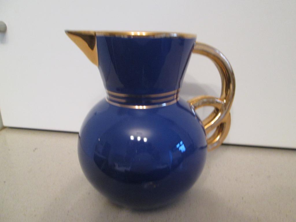 Boch;Raymond Chevalier Kobalt blauw vaas van 15 cm hoog, Ophalen of Verzenden