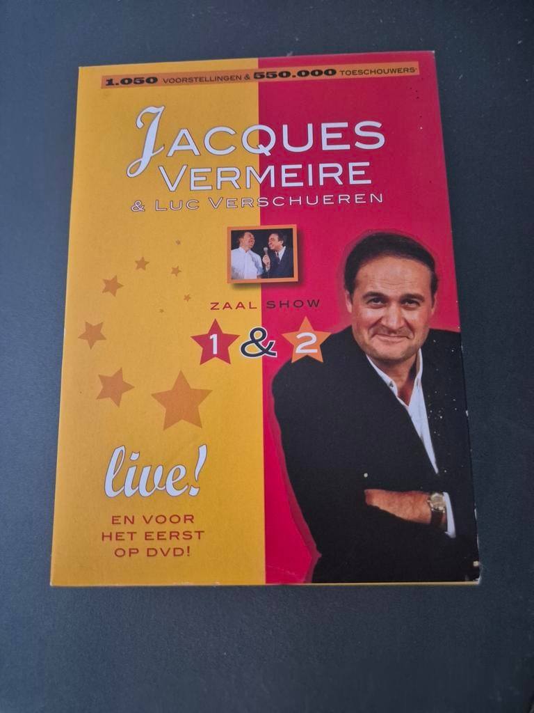 2 dvd Jacques vermeire, Verzenden