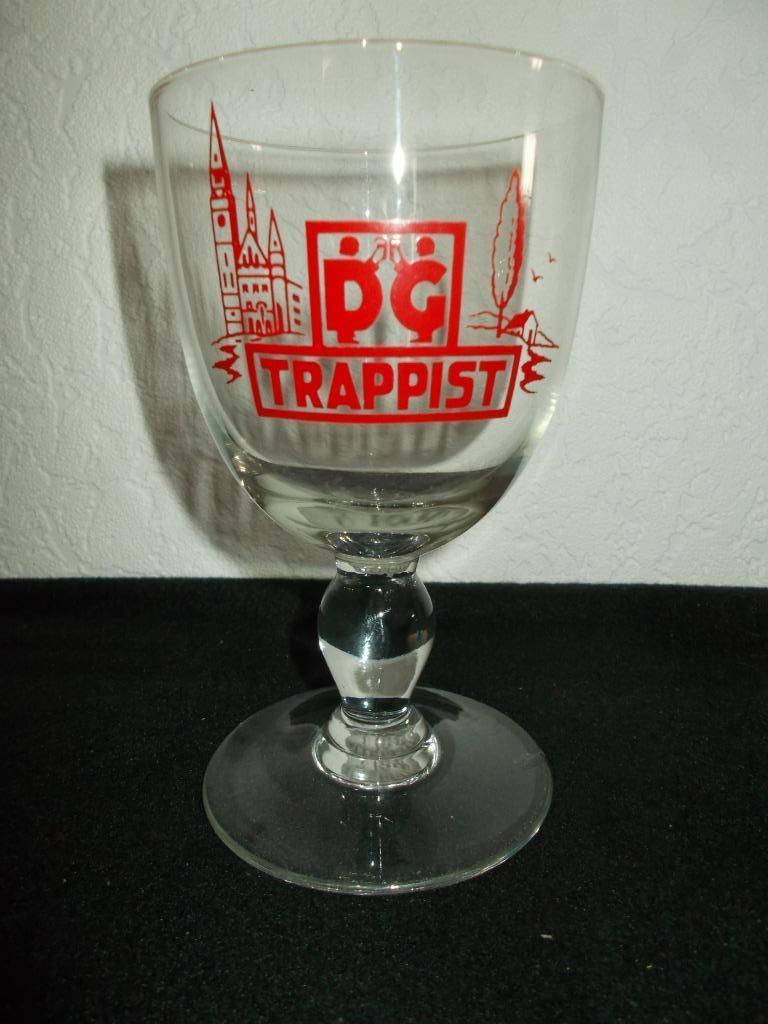 TRAPPIST DG - Brasserie DE GHEEST - ALOST - ancien verre, Enlèvement ou Envoi, Utilisé, Verre ou Verres, Stella Artois