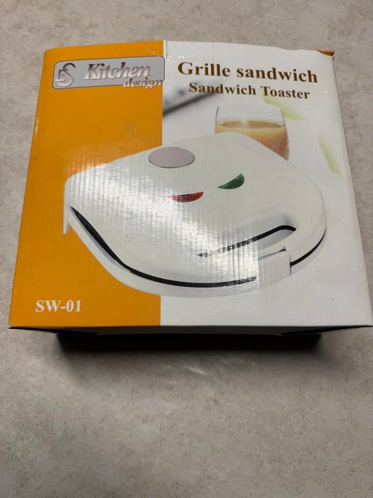 Sandwich Toaster, Elektronische apparatuur, Broodroosters, Ophalen, Nieuw