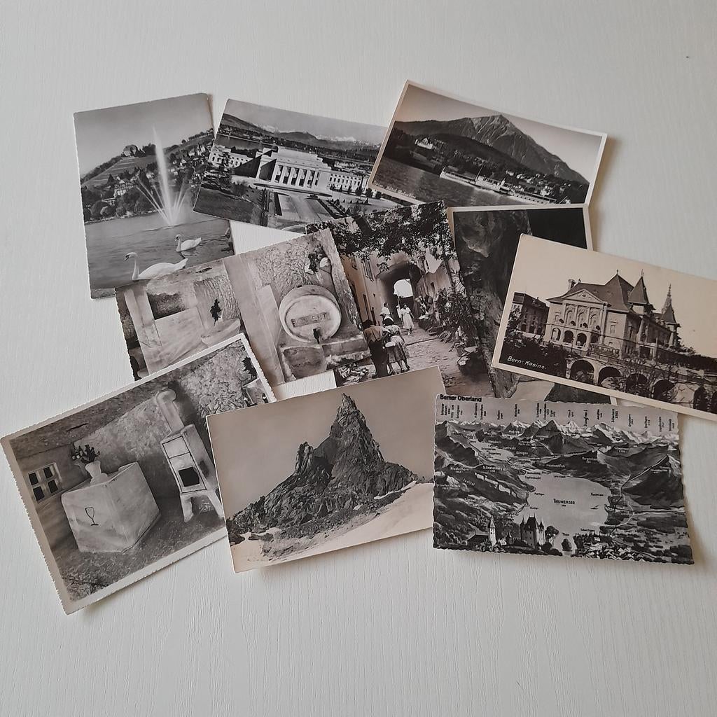 46 zichtkaarten Zwitserland  ( lot 8), Enlèvement ou Envoi
